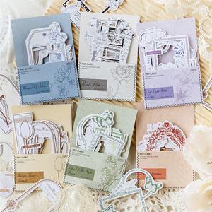 Nuevo Diseño de Pegatinas Huecas para Collage - Serie de Collages con Marco - Pegatinas de Material Base para Decoración de Álbumes DIY - Autoadhesivas con Acabado Brillante - Product Image 2