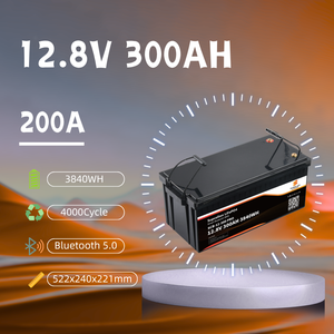 Baterai Lithium LiFePO4 <span class=keywords><strong>12V</strong></span> 100Ah 150Ah 180Ah 200Ah 300Ah, Paket Baterai Isi Ulang Siklus Dalam Kapasitas Penuh untuk <span class=keywords><strong>Solar</strong></span> RV - Product Image 4