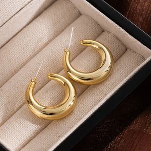 Pendientes de Plástico Modernos para Fiesta, con Forma de Corazón, Fruta, Flor, Escultóricos, Geométricos y Exagerados para Mujer - Product Image 3