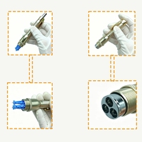 Stylo de ponction métallique triple-lancette tout-en-un pour thérapie par ventouses humides sur le corps, dispositif de ponction certifié CE Classe I, garantie de 3 ans