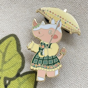 Broches personnalisées mignonnes en émail dur, <span class=keywords><strong>mini</strong></span>-broches de dessin animé, épingles de revers pour anime japonais - Product Image 3