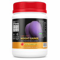 Poudre de protéine Gainer de masse personnalisée Bioby OEM avec isolat de protéine de lactosérum et supplément en vrac riche en protéines favorise la croissance musculaire
