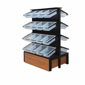 Estante <span class=keywords><strong>para</strong></span> Snacks de Supermercado, Exhibidor de Alimentos Pequeño, Exhibidor de Pared y de Doble Cara <span class=keywords><strong>para</strong></span> Tiendas de Conveniencia - Product Image 3