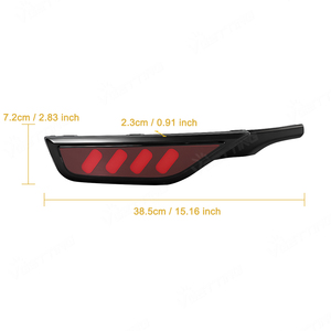 Luz Reflectora Trasera para Parachoques de Coche, Directo de Fábrica, para <span class=keywords><strong>Honda</strong></span> FIT JAZZ 2018 <span class=keywords><strong>2019</strong></span> 2020, Luz de Freno e Intermitente - Product Image 6