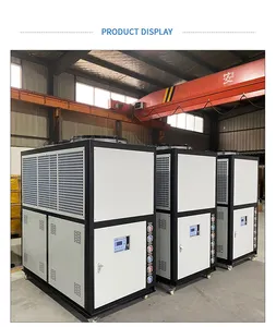 10 Pk 25pk 15 Ton Shenzhen Luchtgekoelde Industriële Water Chiller Industriële 15hp Systeem Cw 5200 0kw Prijs 4yg20