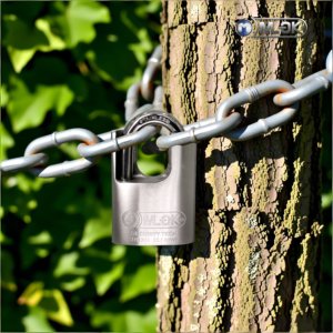 Candado de Acero Inoxidable de Alta Resistencia MOK, Antirrobo y Anticorrosión, con Llave Maestra, Certificado ISO9001, para Puerta de Entrada - Product Image 5