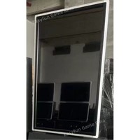 43 Inch Touchscreen LCD Monitor with LED Lights FHD Infrared Touch Portrait Display for Gaming Cabinet