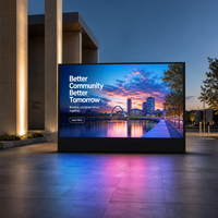 Module d'écran LED extérieur P8 résistant aux intempéries 256*128mm, mur vidéo LED couleur haute luminosité pour signalisation d'événements extérieurs