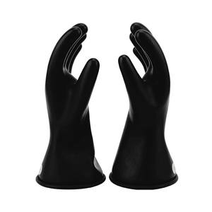 Gants de sécurité isolants Shuangan rouge et noir en caoutchouc latex pour électriciens, protection 1000V <span class=keywords><strong>Classe</strong></span> <span class=keywords><strong>0</strong></span>, pour travaux sous tension - Product Image 4
