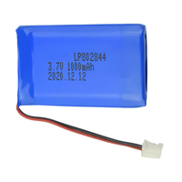 Baterai LP802844 RHINO POWER untuk LP802844 3.7V 1000mAh Lithium Ion untuk Oksimeter Pulsa Genggam Creative SP-20, CMI PC-66L
