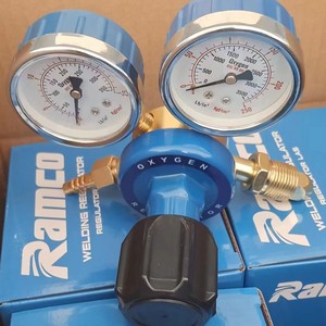 Vanne de réduction de pression pour propane, azote, oxygène et acétylène, filetage interne G5/8, avec manomètre pour bouteille de gaz - Product Image 3