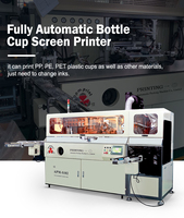 Impresora Automática de Botellas S102, Máquina de Serigrafía para Botellas, Frascos, Tazas, Envases de Plástico y Vidrio