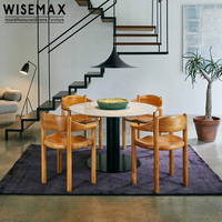 WISEMAX FURNITURE Nouveauté, style nordique, meubles pour la maison, chaise design haut de gamme, chaise de salle à manger en bois massif, fauteuil pour appartement