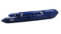 Bateau pneumatique de sport rapide populaire avec plancher en aluminium, prêt pour la dérive, capacité 8 personnes SA450