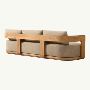 <span class=keywords><strong>Ensemble</strong></span> de Meubles de <span class=keywords><strong>Jardin</strong></span> Modulable Moderne pour Extérieur, Canapé de <span class=keywords><strong>Jardin</strong></span> Marron, Terrasse ou Hôtel - Product Image 5