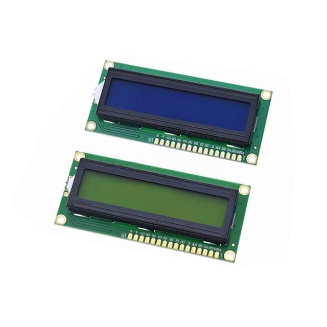 1602A LCD Display Module 5V with Backlight Blue Yellow-Green Screen IIC I2C Serial Interface