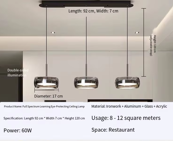 black 3 head long plate