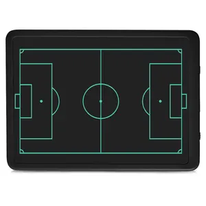 Tablero táctico de entrenadores de fútbol, tablero de escritura táctico deportivo LCD, asistente de entrenamiento, equipo deportivo con bolígrafo