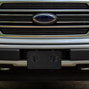 Soporte <span class=keywords><strong>de</strong></span> Matrícula Delantero Negro <span class=keywords><strong>de</strong></span> Alta Calidad con Nuevo Diseño <span class=keywords><strong>de</strong></span> Fábrica Ambull - Product Image 5