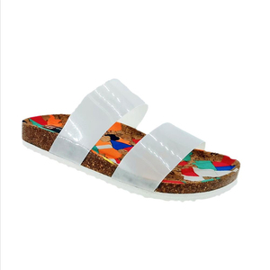Chinese Factory High Quality clear PVC Flat Lady <strong>Jelly</strong> slippers Transparent Summer <strong>Women</strong> <strong>Sandals</strong> - Product Image 3