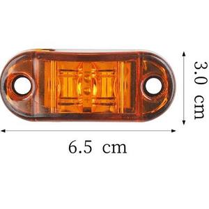 Luce Laterale per Camion e Rimorchi YL-214 12V 24V, Luce di Segnalazione a 2 LED, Luce Laterale a LED per Auto e Camion, Vendita all'Ingrosso del Produttore - Product Image 5