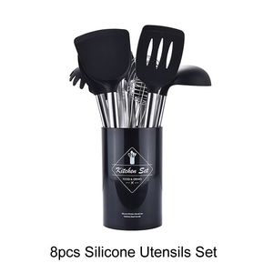 Custom Private Label Logo Trending Home Multifunction 11 Pieces Cooking Silicone Wooden <b>Kitchen</b> <b>Accessories</b> Tools & Gadgets - Product Image 4