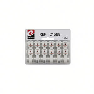 Mnj Elastic Cord 15M White Craft Supplies 24Pcs - Product Image 1