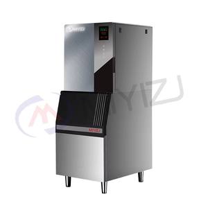 Máquina de Hielo Híbrida Comercial para Negocios, con Doble Enfriamiento por Aire y Agua, para Hacer Cubos de Hielo - Product Image 1