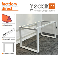 Pied de table en fer moderne, durable, anti-rayures, support de bureau, composant de mobilier