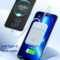 2026 prix usine chinois ODM logo chargeur rapide double Type C 5000mah magnétique grande banque de puissance
