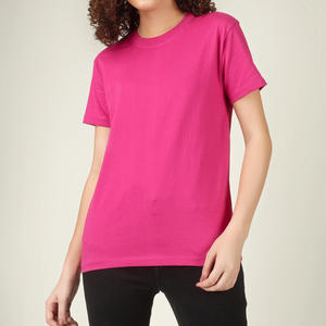Camiseta de Mujer de Línea Natural, Sólida, con Corte Entallado para un Ajuste Cómodo y Acabado Elegante que Brinda un Estilo Versátil para Días Casuales - Product Image 5