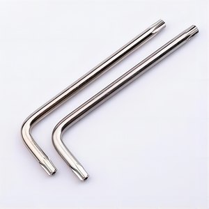 <span class=keywords><strong>Clé</strong></span> Torx double embout, <span class=keywords><strong>clé</strong></span> <span class=keywords><strong>Allen</strong></span> en L, <span class=keywords><strong>clé</strong></span> à douille étoile <span class=keywords><strong>creuse</strong></span> anti-effraction, qualité industrielle, nickelée, métrique - Product Image 4