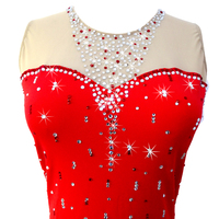 Pour LIUHUO compétition robe groupe d'âge enfants vêtements de danse robe de patinage Performance porter des Costumes de danse personnalisés