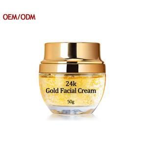 cuidado de la piel crema hidratante orgánica facial de lujo whiting blanco corea del <span class=keywords><strong>oro</strong></span> 24k cara Caracol crema de colágeno de - Product Image 2
