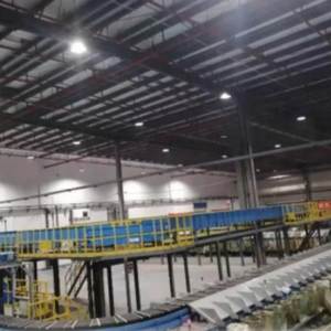 Usines de fabrication de colis automatisées circulaires CIMC Pteris à double couche sur piste modulaire tolérantes aux pannes