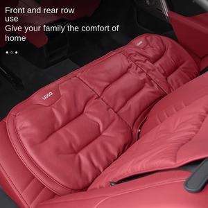 Coussin de siège de voiture en cuir Nappa d'une seule pièce de luxe Advanced Sense à fermeté moyenne Siège universel confortable quatre saisons - Product Image 4