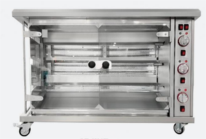 Nouvelle rôtissoire rotative à <span class=keywords><strong>gaz</strong></span> électrique commerciale en acier inoxydable pour restaurants magasins d'alimentation centres commerciaux pour magasins de poulet rôti - Product Image 6