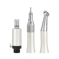 Peralatan Handpiece Mahasiswa Kedokteran Gigi LED Turbin Gigi Kecepatan Tinggi dan Handpiece Kecepatan Rendah Dengan Set Air Scaler 2/4 Lubang Kedokteran Gigi