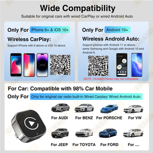 <span class=keywords><strong>Adaptateur</strong></span> CarPlay 2 en 1 JMC <span class=keywords><strong>pour</strong></span> CarPlay filaire vers sans fil universel, Android Auto, <span class=keywords><strong>adaptateur</strong></span> USB vers CarPlay sans fil, <span class=keywords><strong>musique</strong></span> BT - Product Image 2