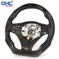 Volant LED E90 pour 320i 335i E90 E91 E92 C M3 Série 3 Coupé Berline Volant en fibre de carbone