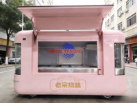 Remorque alimentaire remorquable à prix abordable, kiosque alimentaire simple, bar mobile de rue, petite cuisine, chariot à hot-dogs et glaces, Allemagne