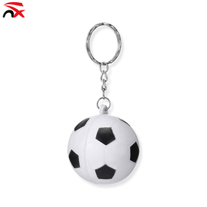 Ballon de football en éponge PU léger de 4 cm, prix de gros promotionnel, <span class=keywords><strong>pas</strong></span> <span class=keywords><strong>cher</strong></span>, <span class=keywords><strong>porte</strong></span>-clés pour sac à dos, pendentif - Product Image 3