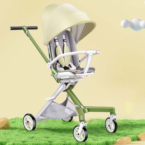 Yoya 3-en-1 luxe Portable bébé poussette nouveauté pliable poignée de poussée 3 ans alliage Wobbling-Free Design avion voyage - Product Image 6