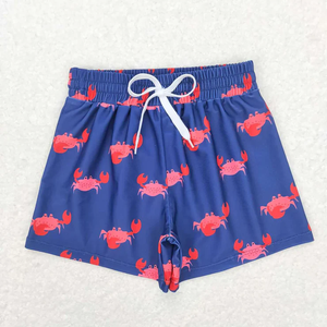 Shorts de bain d'été pour garçons, imprimés mignons, avec cordon de serrage et taille élastique, pour bébés et tout-petits, vente en gros - Product Image 4