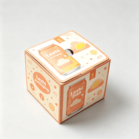 Caja de Cartón Corrugado para Bebidas al por Mayor, Laminación Mate, Paquete Personalizado para Bebidas, Jugos, Refrescos, Bebidas Energéticas