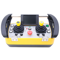 Télécommande de grue montée sur camion ECD-Q5000 IP65 étanche, joystick sans fil industriel 24V DC, certifiée CE FCC RoHS, 4 boutons