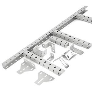 उच्च गुणवत्ता वाले यू-आकार के स्टील केबल रैक गर्म-डुबकी गैल्वेनाइज्ड और केबल बिछाने के लिए छिड़काव योग्य - Product Image 3
