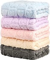 Couverture pour bébé super douce personnalisée OEM ODM, couverture en peluche moelleuse pour lit, couverture de canapé luxueuse et confortable pour toutes les saisons
