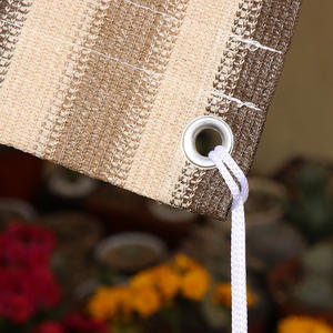 Filet pare-soleil en plastique à 6 aiguilles 1.8x1.8m auvent de fenêtre de balcon noir bloc UV <span class=keywords><strong>rideau</strong></span> d'isolation <span class=keywords><strong>thermique</strong></span> <span class=keywords><strong>pour</strong></span> la maison hôtel <span class=keywords><strong>véranda</strong></span> - Product Image 3