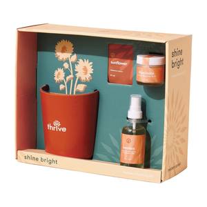 Shine Bright-Kit de positivité radieuse pour kit de méditation consciente Kit de culture de bambou tournesol pour cadeau coopératif - Product Image 1